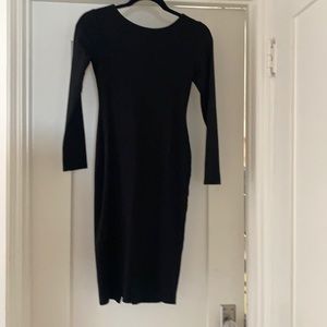 lulus : long slêêVê : lėãn lïñëš : deep V dress 🥸